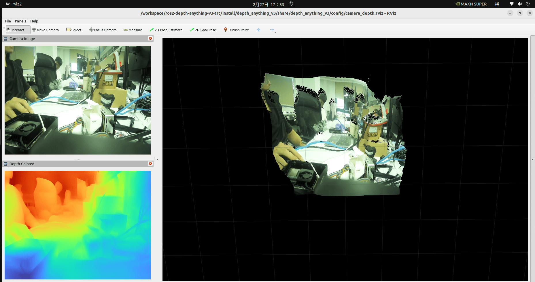 Jetson 一键部署 Depth Anything V3