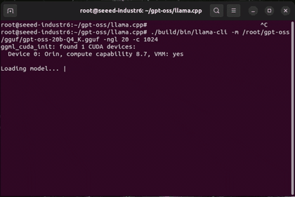 Jetson 部署 GPT OSS 20B