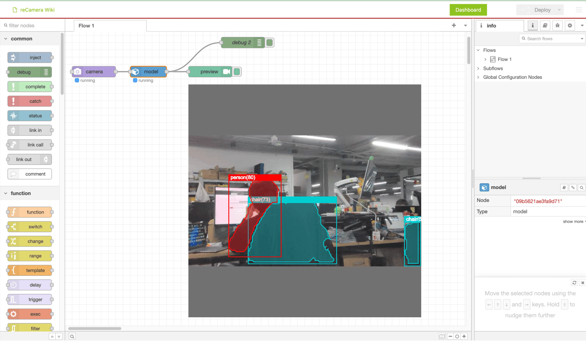 AI手势控制和低代码模型定制功能演示