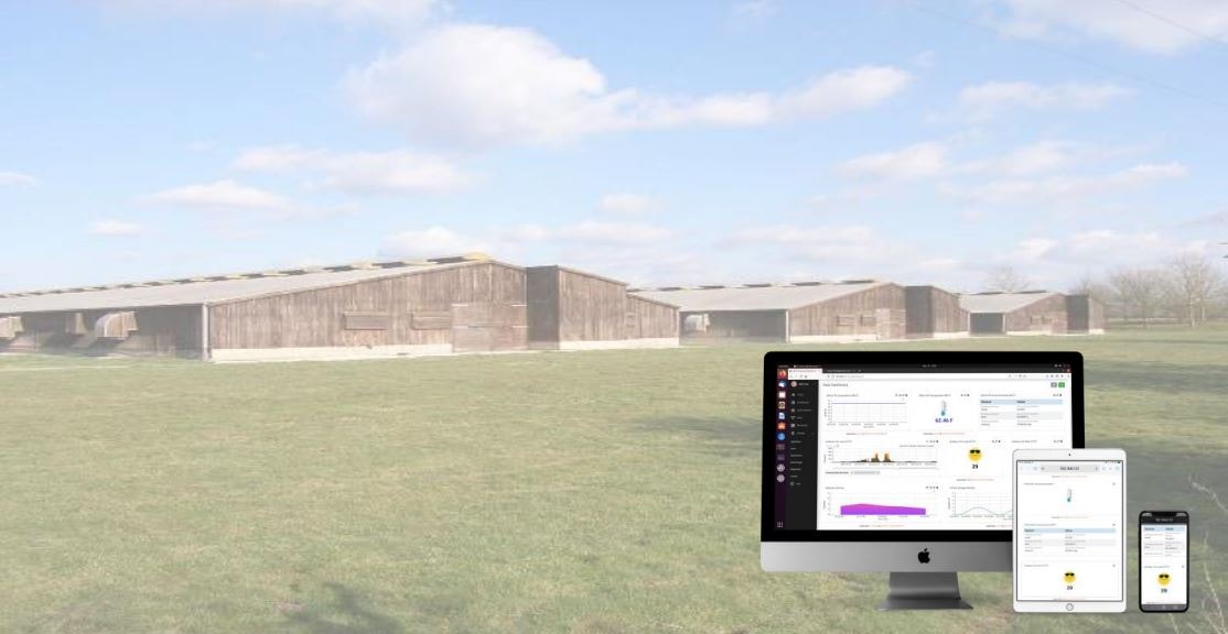 结合传感器数据打造畜牧场环境看板